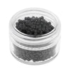 1000pcs 3mm Silicone Lined Micro Ring Links Beads Links For Hair Extension Black