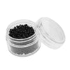 1000pcs 3mm Silicone Lined Micro Ring Links Beads Links For Hair Extension Black