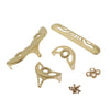 Copper Alto Sax Key Guard Set with Screws