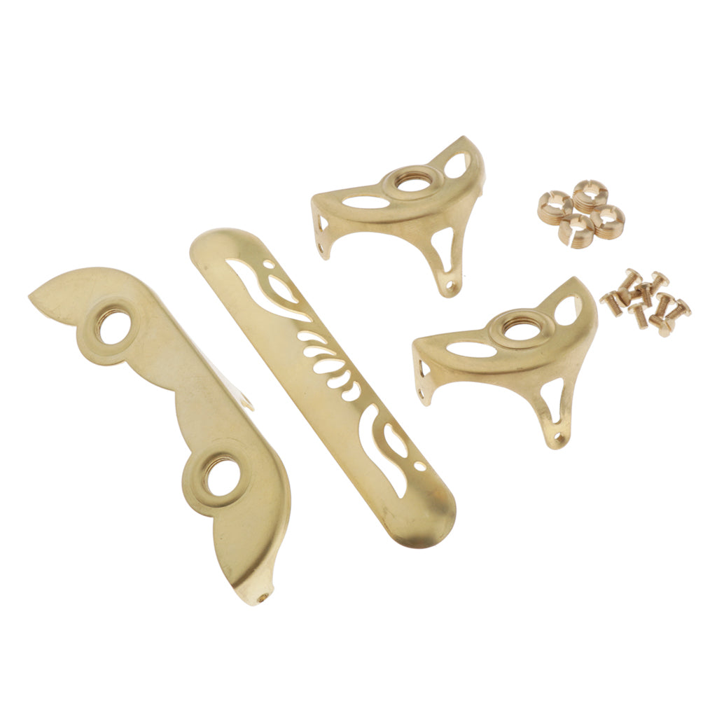 Copper Alto Sax Key Guard Set with Screws