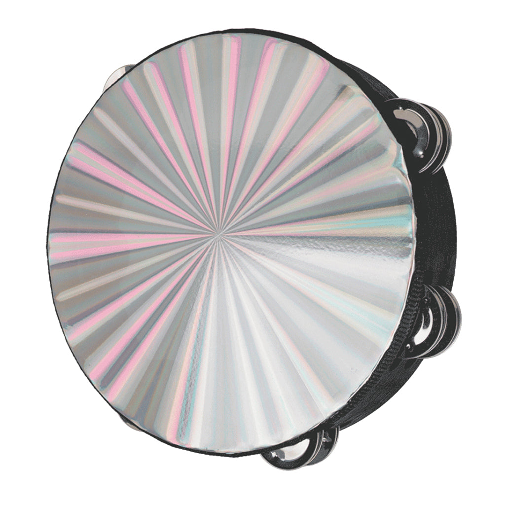 Compact Double Laser Surface Music Tambourine Percussion Tamborine Drum