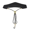 Adjustable Saxophone PU Leather Shoulder Neck Strap for Sax Players Black