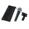 Professional Handheld Microphone Dynamic with Stand for Vocal/Instrument