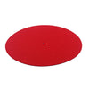 Anti-static Turntable Platter Felt Slip Mat Record Player Audiophile Pad Red