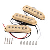 Electric Guitar Single Coil Pickup Set Middle/ Neck/ Bridge Alnico V