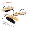 Electric Guitar Single Coil Pickup Set Middle/ Neck/ Bridge Alnico V