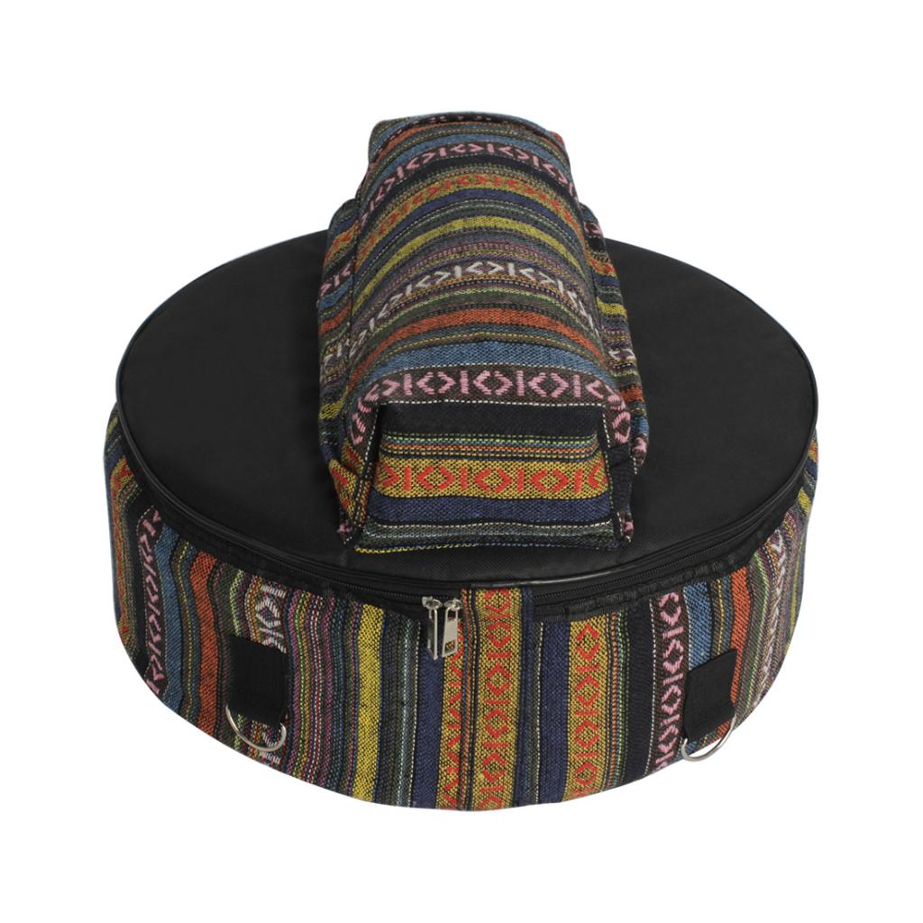 Ethnic Style Snare Drum Bag Carrying Case Portable