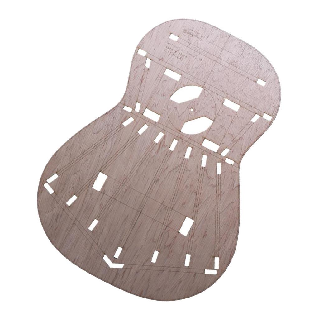 Wooden Classical Guitar Templates Body Template Luthier Supply for Torres 1