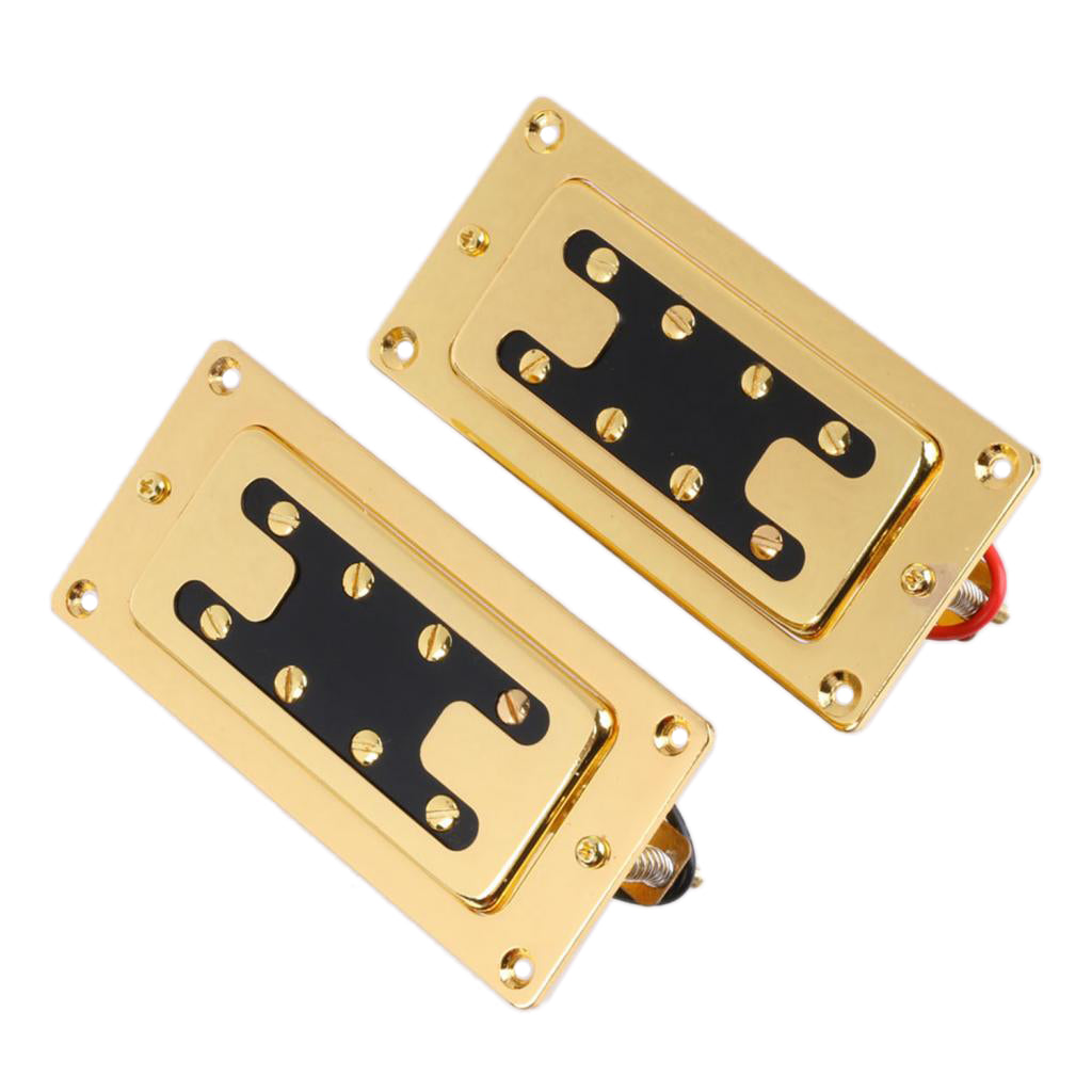 4 String Electric Guitar Humbucker Pickup Neck Bridge Pickups Set