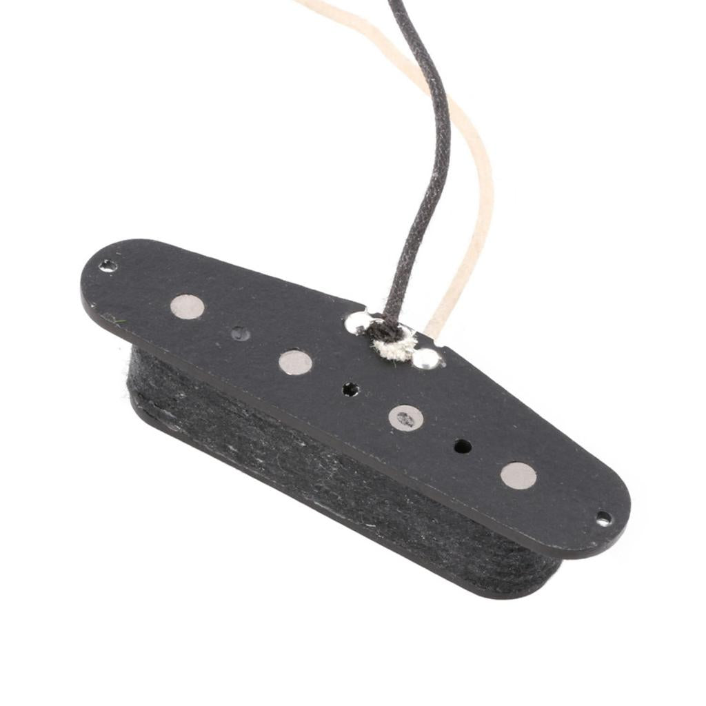 4 Strings Electric Guitar Neck Bridge Pickups Humbucker for TL Guitar Black