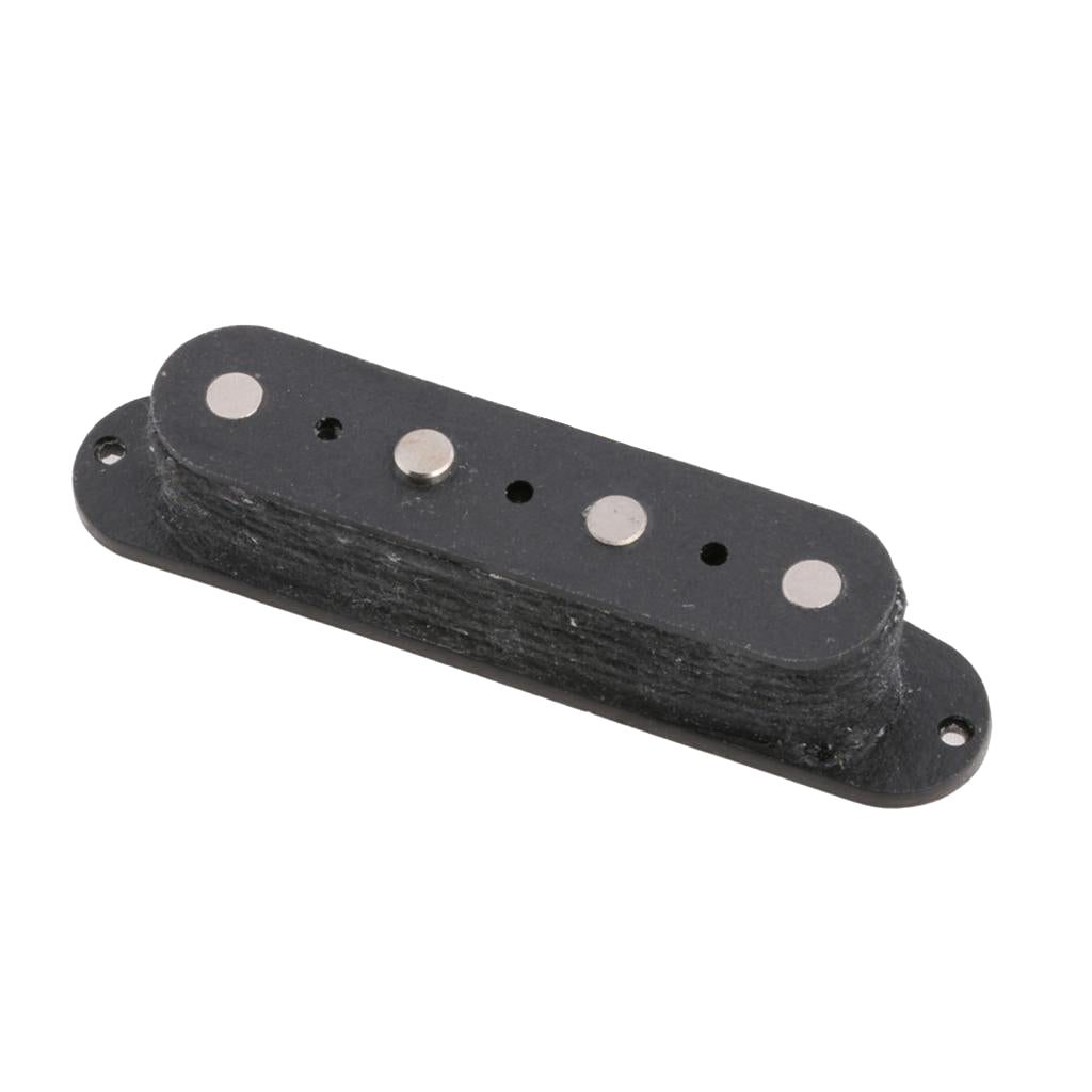 4 Strings Electric Guitar Neck Bridge Pickups Humbucker for TL Guitar Black