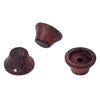 3pcs Rose Wood Guitar Control Knob Tone or Volume Top Hat Tuning Peg Button