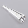 Heavy Trumpet Mouthpiece 7C Fits Most Standard Trumpets Silver