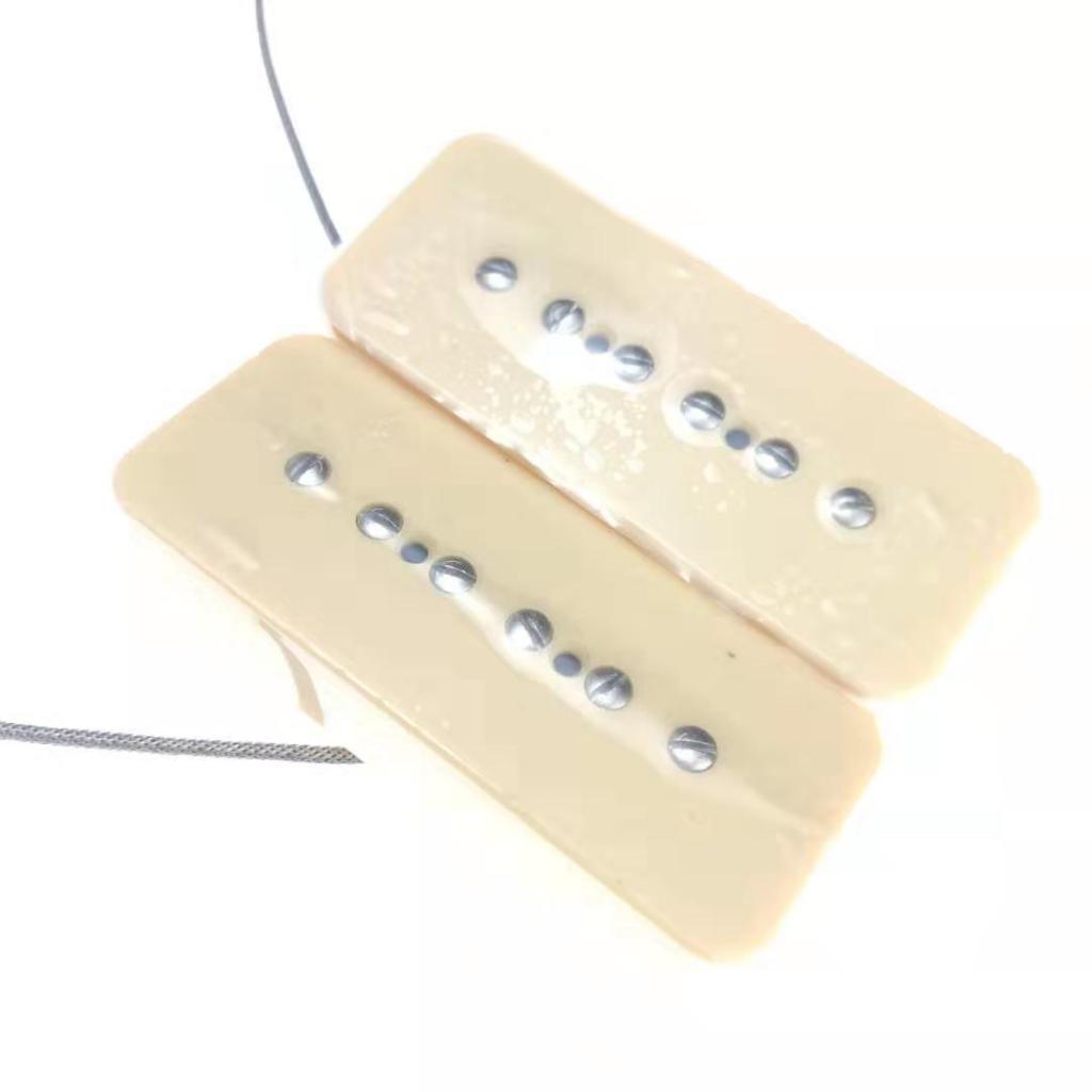 Guitar Pickups DIY Replacement Parts for P90 Style Guitar Accessory Cream