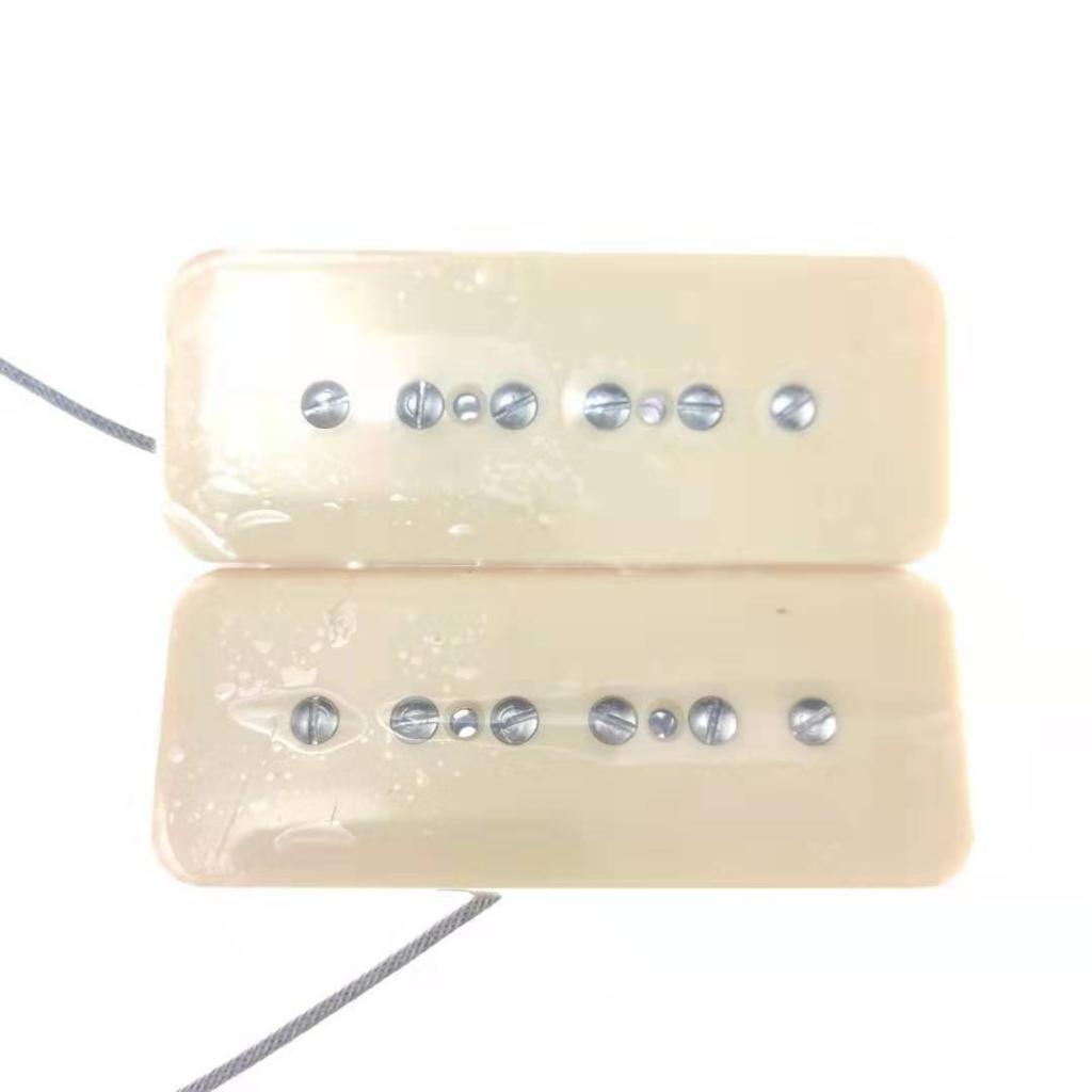 Guitar Pickups DIY Replacement Parts for P90 Style Guitar Accessory Cream