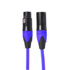 XK303 Male to Female Audio Cable For Microphone Sound Console Blue 5m