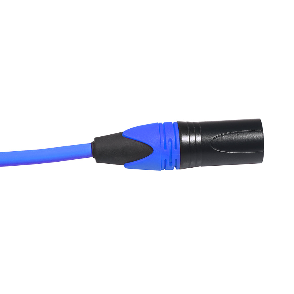 XK303 Male to Female Audio Cable For Microphone Sound Console Blue 5m