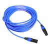 XK303 Male to Female Audio Cable For Microphone Sound Console Blue 5m