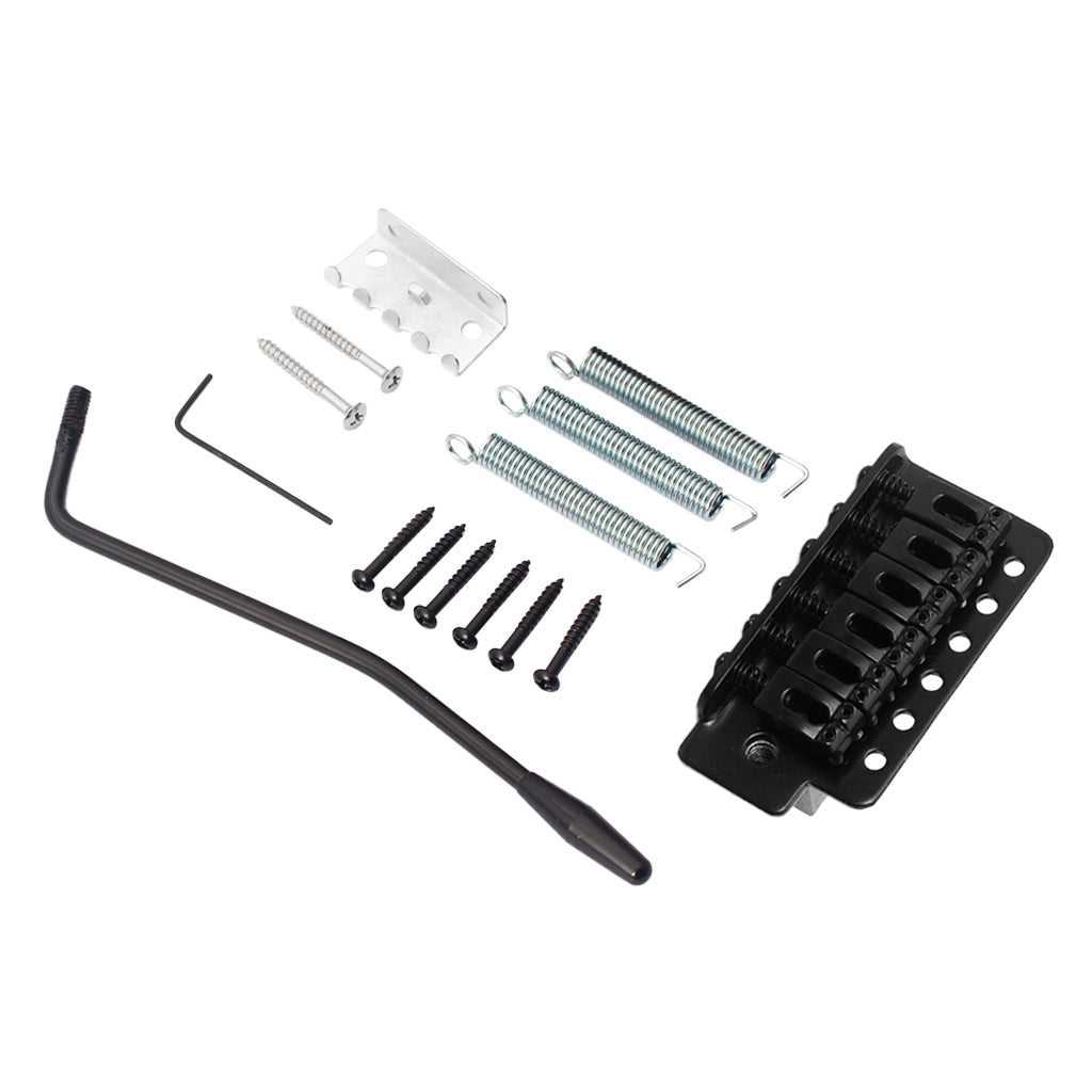 Right Handed Chrome Black Tremolo Bridge Fit for  Guitar