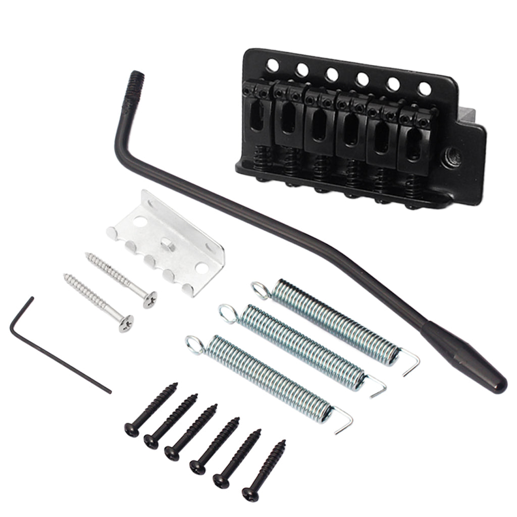 Right Handed Chrome Black Tremolo Bridge Fit for  Guitar