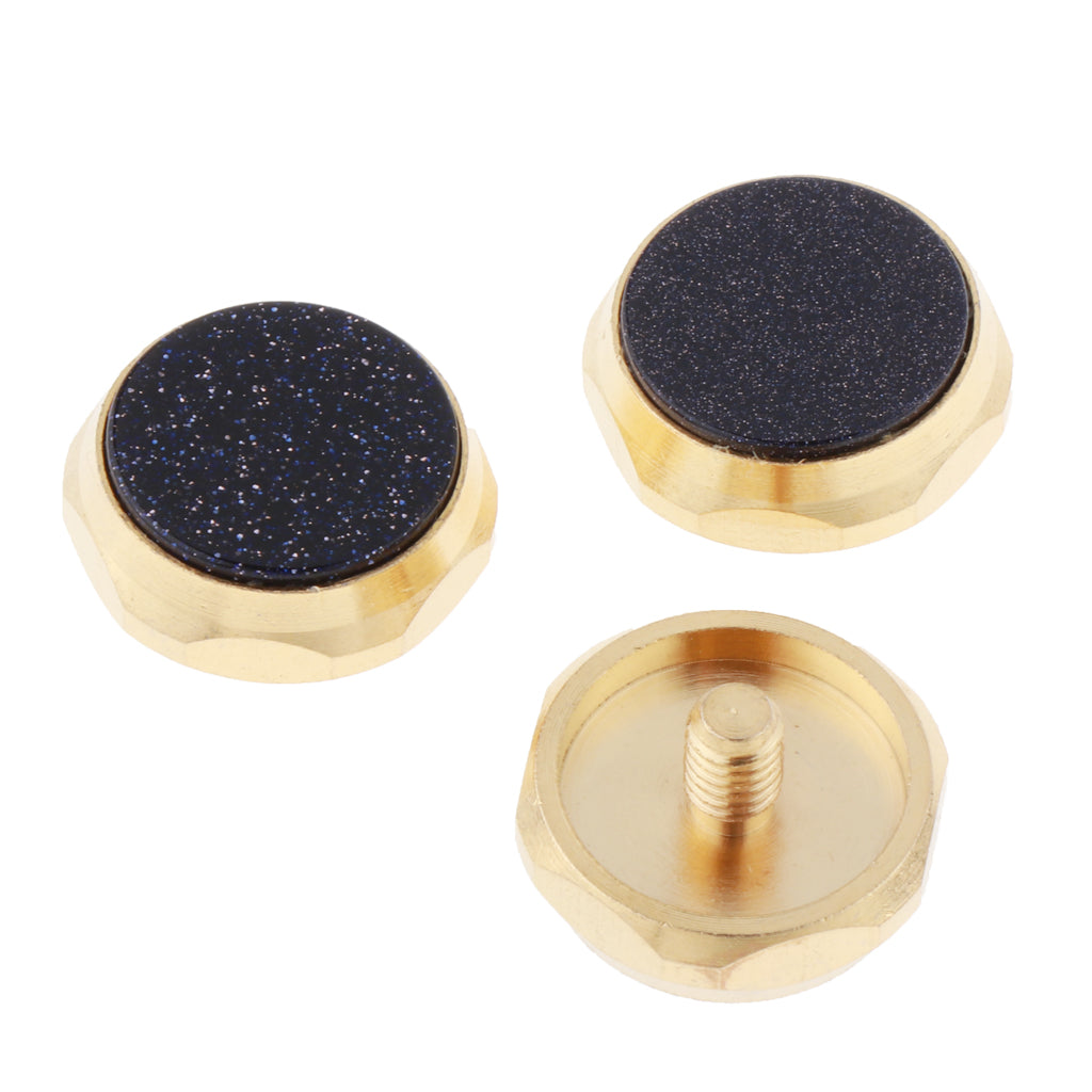 Colored Trumpet Finger Buttons Musical Brass Instrument Parts Black