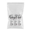 3R3L Sealed-gear Guitar Tuning Pegs Tuners Right Angle Screw Hole Silver