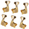 1:21 Fishtail Handle Sealed-gear Guitar Tuning Pegs for Guitar 3R3L Golden