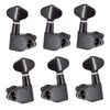 3R3L Sealed-gear Guitar Tuning Pegs Tuners Right Angle Screw Hole Black