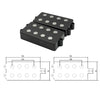 2 Pieces SEWS 4 String Bass Humbucker Pickup Black Musical Instruments Parts