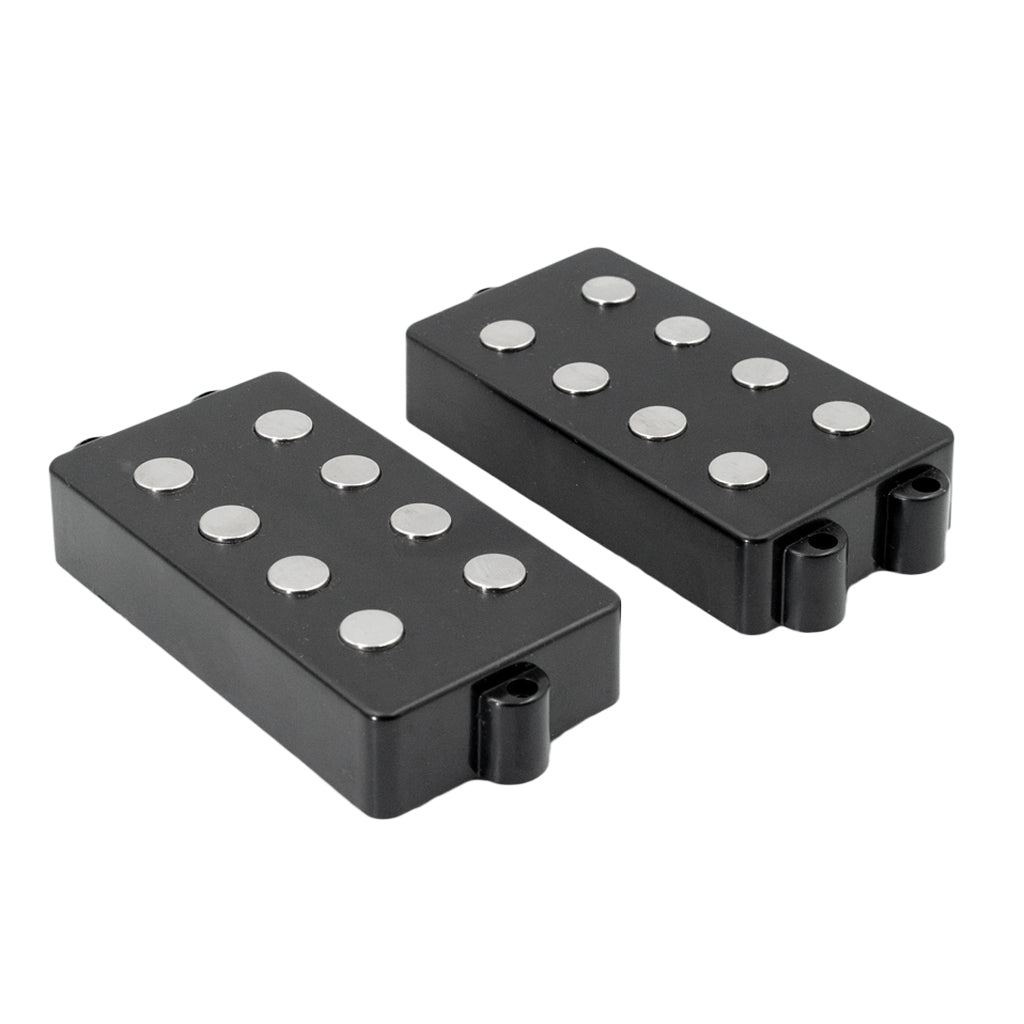 2 Pieces SEWS 4 String Bass Humbucker Pickup Black Musical Instruments Parts