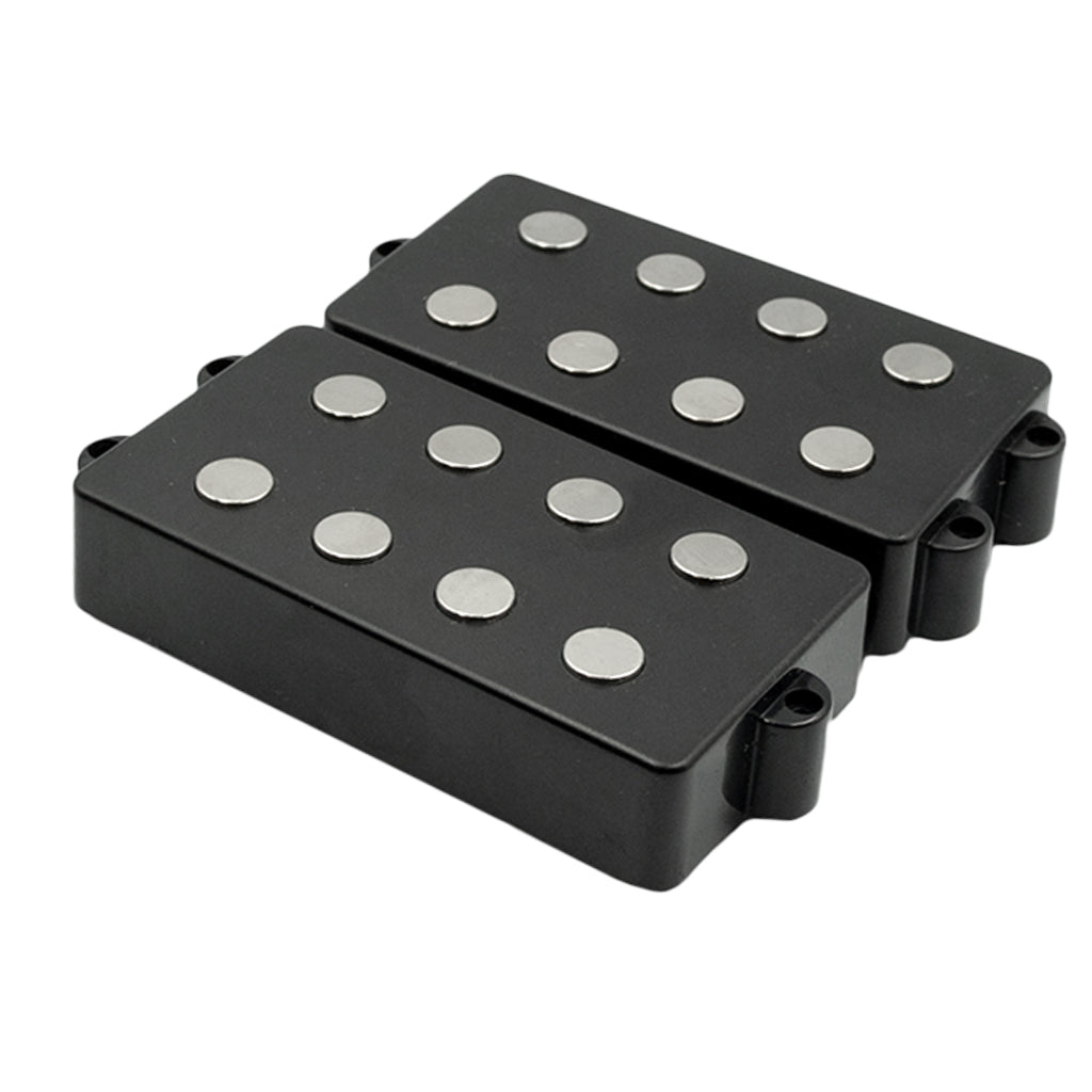 2 Pieces SEWS 4 String Bass Humbucker Pickup Black Musical Instruments Parts