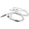 Upgrade Silver Plated Headphone Cable Balanced Audio Replacement Cable 4.4mm