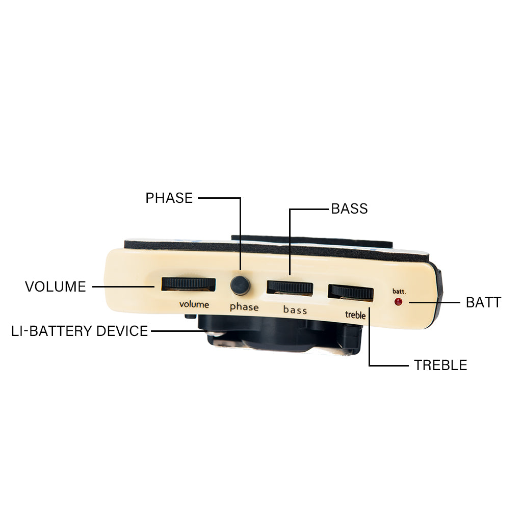 Acoustic Guitar Soundhole Pickup Piezo Pickup Preamp for Electric Guitar