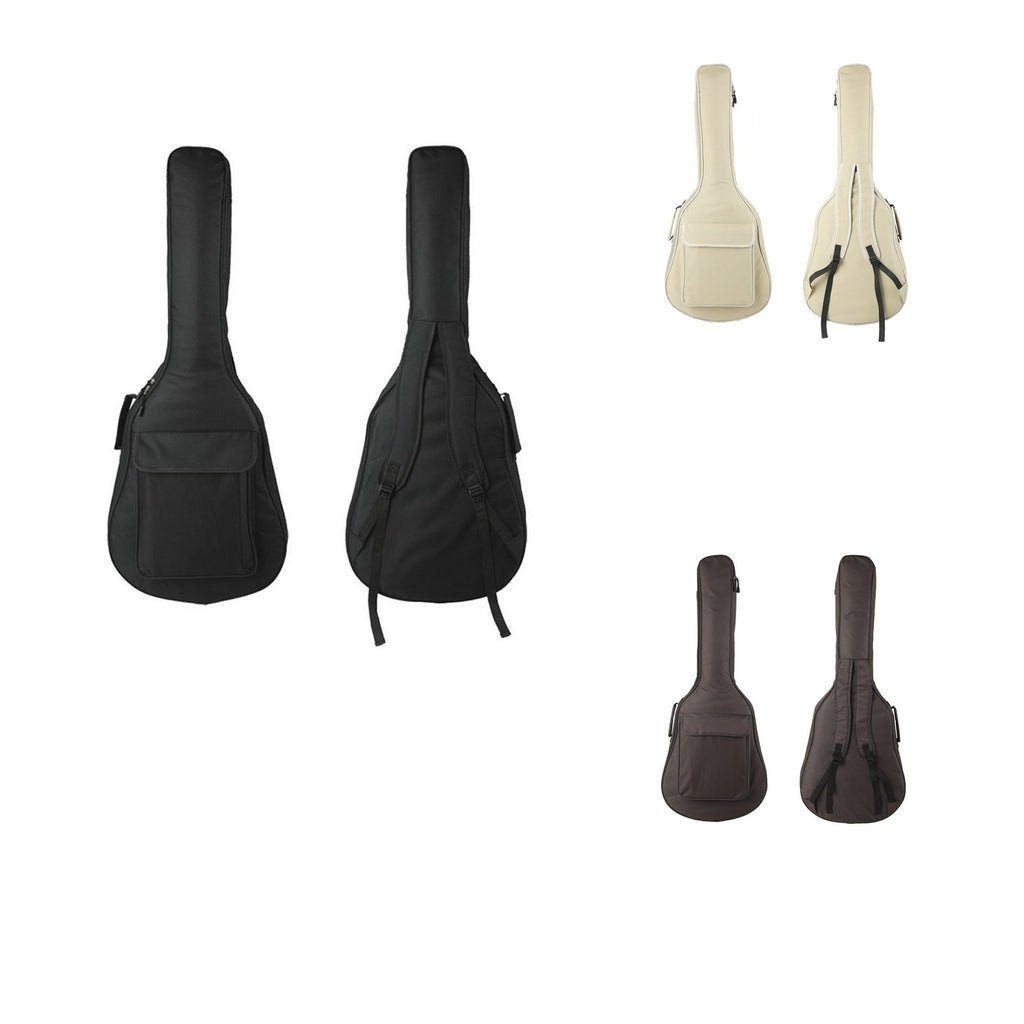 1 Piece 41inch Acoustic Guitar Padded Soft Storage Case Gig Bag Black