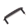 Alloy Musical Instruments Parts Electric Guitar 6 String Guitar Bridge Black