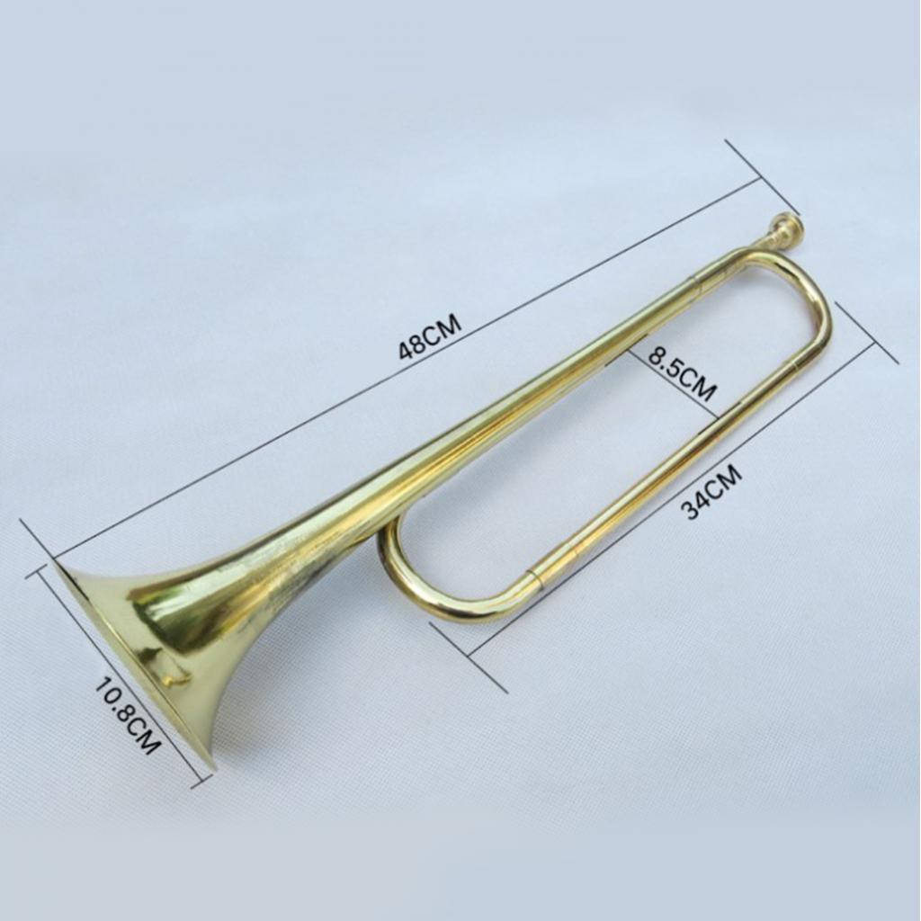 Student Bugle Trumpet Brass Instrument for Children Kids