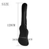 Double Straps Padded Electric Bass Guitar Gig Case Soft Case Backpack