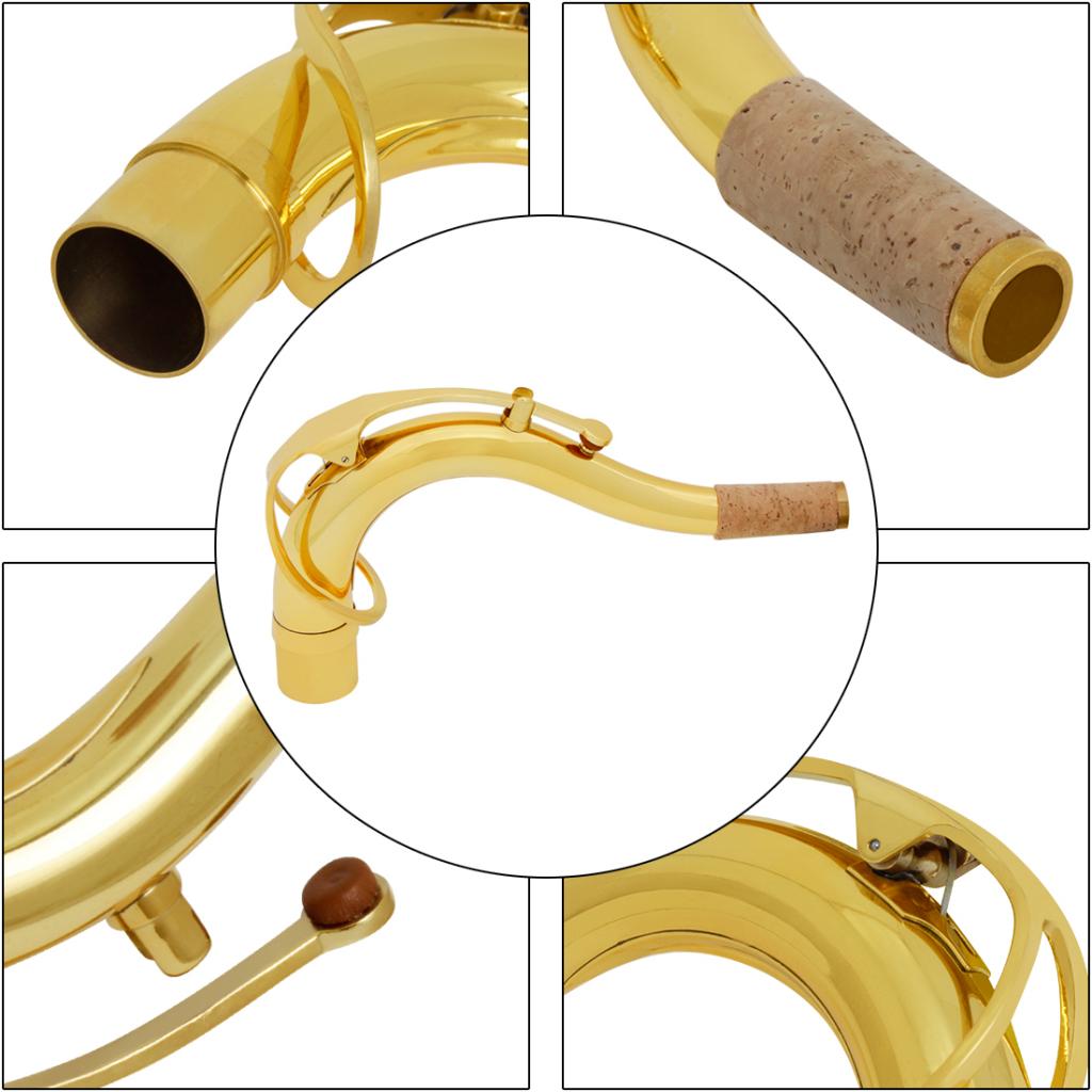 1 Piece Tenor Saxophone Bend Neck