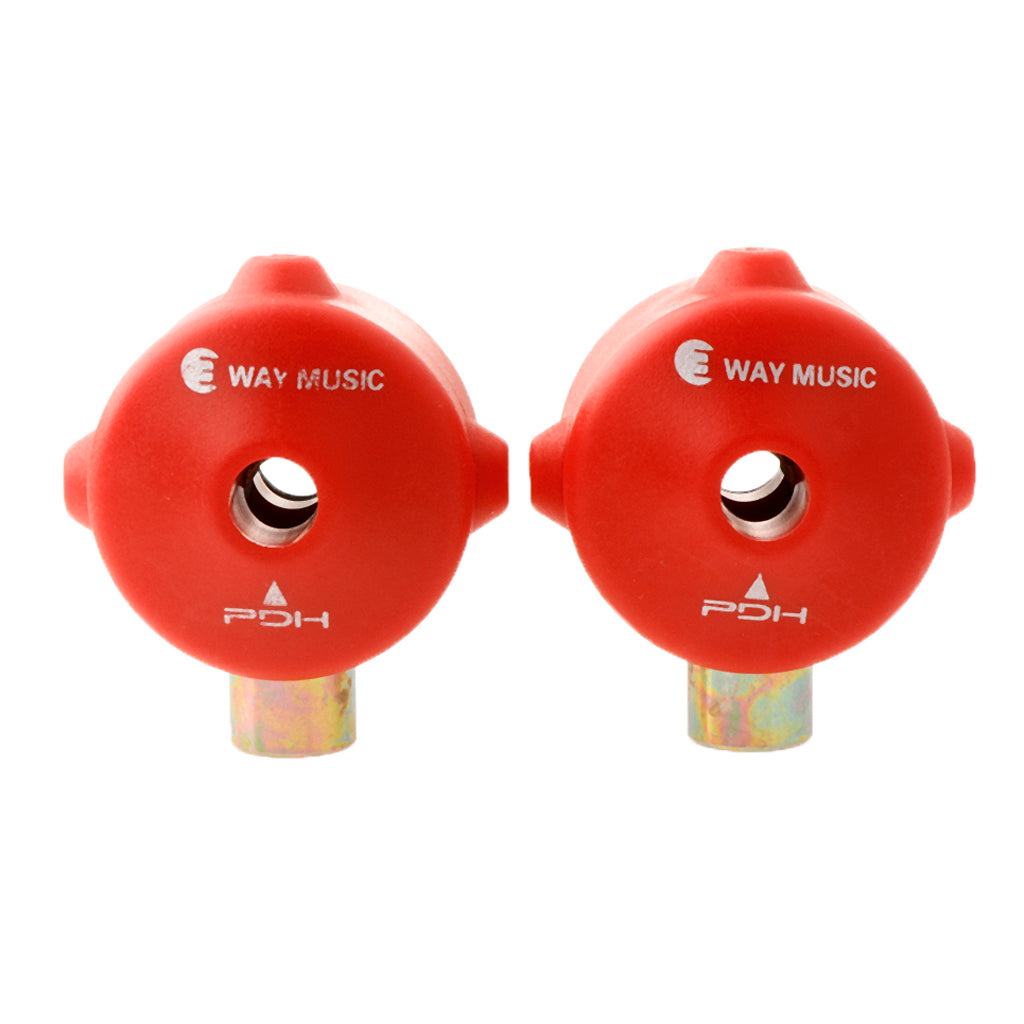 2x Drum Kit Hi Hat Cymbals Installer Percussion Instrument Accessories red