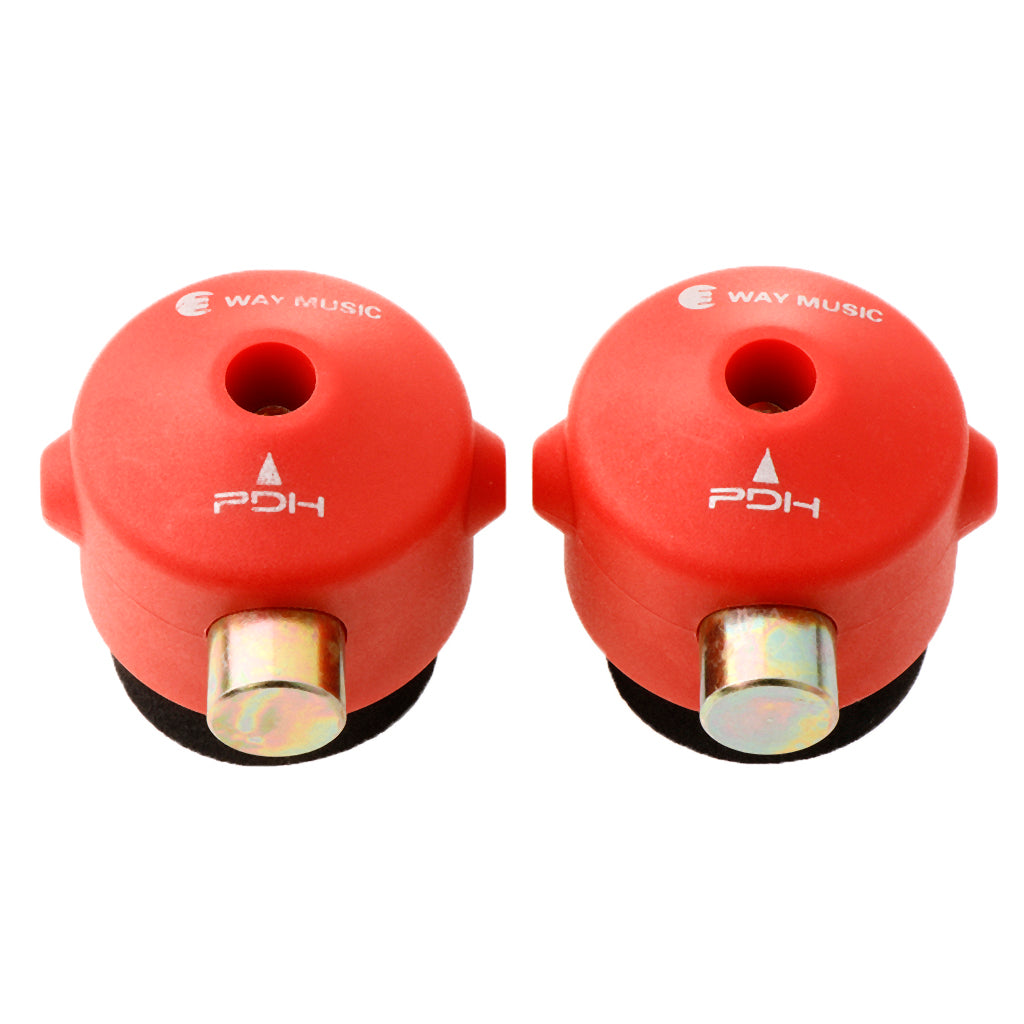 2x Drum Kit Hi Hat Cymbals Installer Percussion Instrument Accessories red