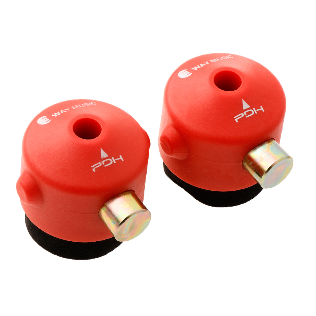 2x Drum Kit Hi Hat Cymbals Installer Percussion Instrument Accessories red