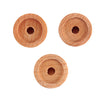 3 Pieces Maple Wood Guitar Volume Tone Control Knobs