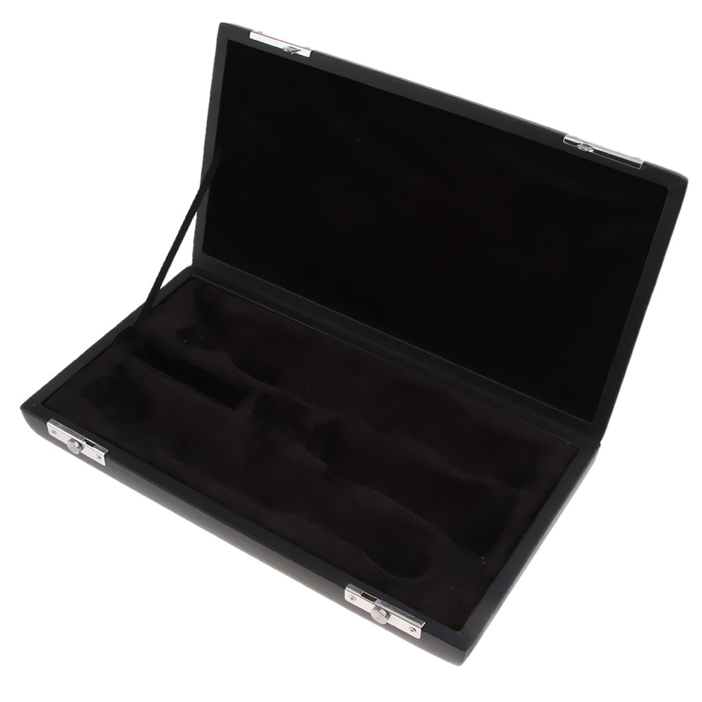 Exquisite Black Oboe Carry Bag & Box Container for Oboe Instrument Parts