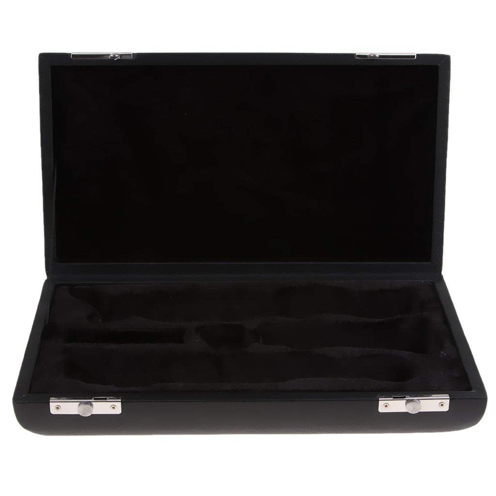 Exquisite Black Oboe Carry Bag & Box Container for Oboe Instrument Parts