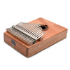 1 Set Mahogany 17 Key Kalimba Finger Thumb Piano Heart Shape