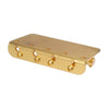 Golden 4 String Bass Bridge with Wrench Screws for Electric Bass Guitar