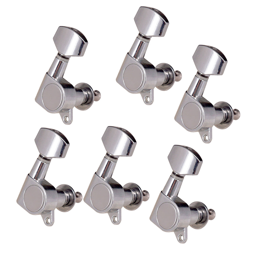 6L Sealed Guitar Tuning Pegs Tuner Machine Head for Acoustic Electric Guitar