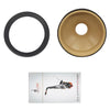 Alto Saxophone Sax Accessory Kit Reeds+Practice Mute+Saxophone Silencer Ring