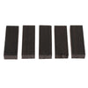 5pcs Ebony Violin Tuning Peg Material Violin Making Accessories