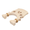 Maple 4/4 Bass Bridge for Double Bass Replacement Parts